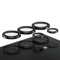PanzerGlass ® Hoops® Camera Lens Protector Black Samsung Galaxy S24 Ultra Skaidri ekrano apsauga 1 vnt