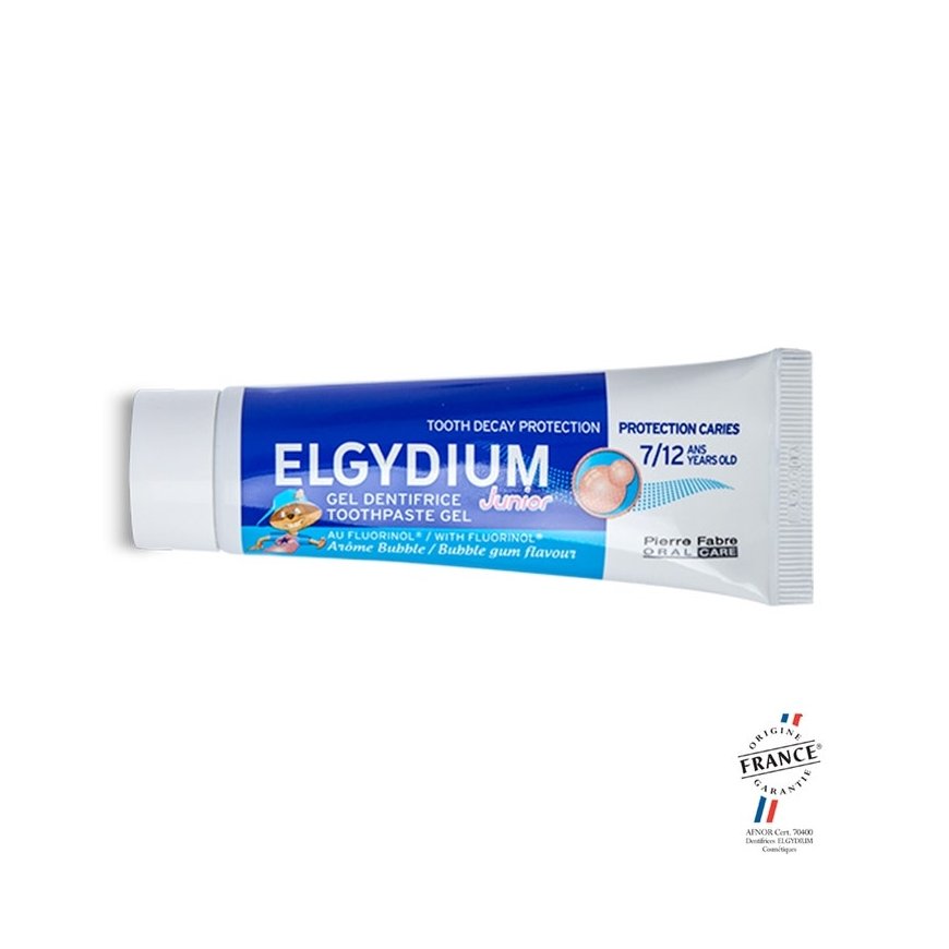 Elgydium, Junior, Fluorinol, Cavity protection, Toothpaste, 50 m
