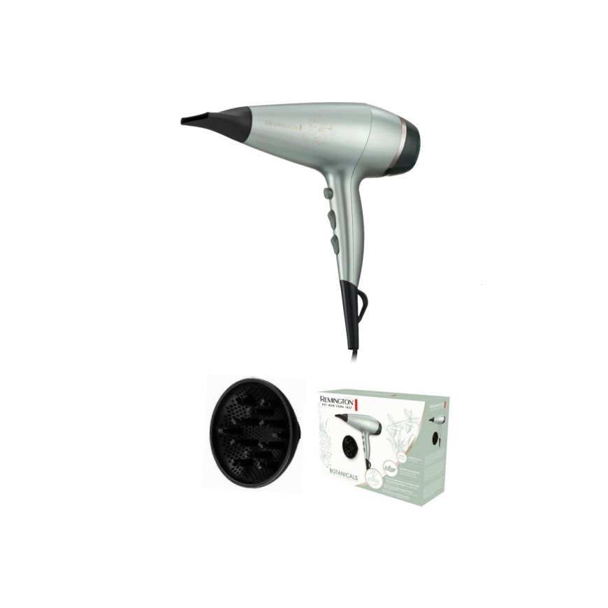 Remington AC5860 hair dryer 2300 W Black, Silver