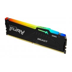 Kingston Technology FURY Beast RGB mälumoodul 16 GB 1 x 16 GB DDR5 6800 MT/s 288-pin DIMM ECC