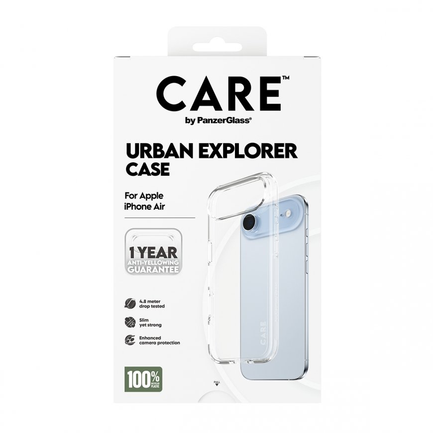 PanzerGlass CARE™ by ® Urban Explorer Case Transparent iPhone Air mobilo telefonu apvalks Aploksne C – 3