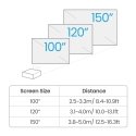 BenQ TK710 Vakioprojektori 3200 ANSI lumenia DLP UHD 4K (3840x2160) 3D musta, Valkoinen BenQ TK710 Vakioprojektori 3200 ANSI lumenia DLP UHD 4K (3840x2160) 3D musta, Valkoinen
