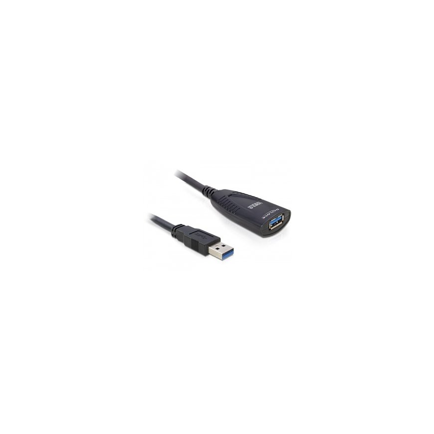 DeLOCK USB 3.0 5m USB кабель USB 3.2 Gen 1 (3.1 Gen 1) Черный