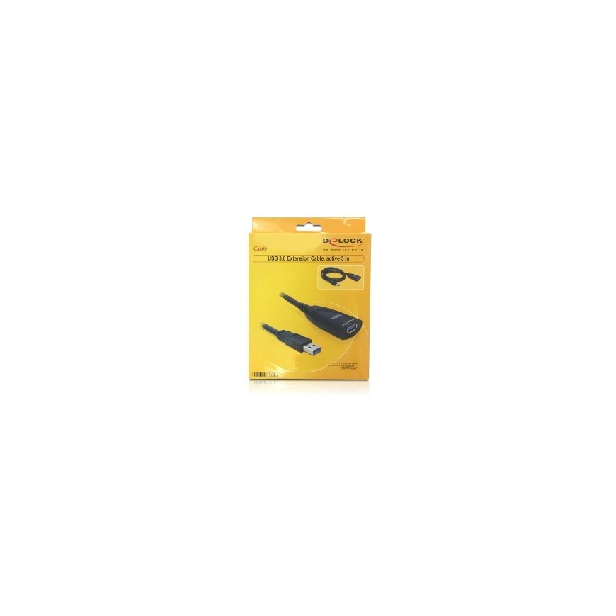 DeLOCK USB 3.0 5m USB kabelis USB 3.2 Gen 1 (3.1 Gen 1) Melns – 4