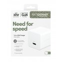 PanzerGlass empower™ by ® Turbo 30W Charger Single USB-C | EU Plug | Silver White Älypuhelin Valkoin PanzerGlass empower™ by ® Turbo 30W Charger Single USB-C | EU Plug | Silver White Älypuhelin Valkoin