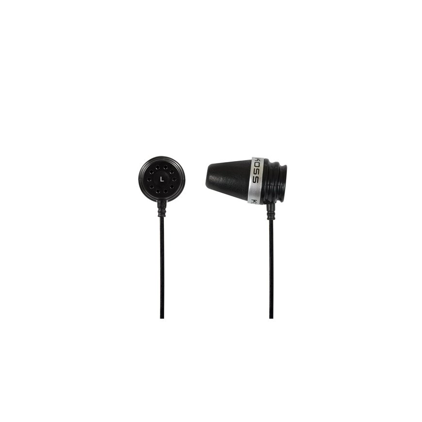 Koss IN THE EAR EARBUDS Ausinės Vielinis Įkišamos į ausį Muzika Juoda