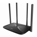 Mercusys MB115-4G bezvadu rūteris Ātrais Ethernet Viena frekvenču josla (2.4 GHz) Melns
