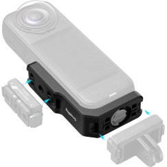 SmallRig 5824 Vertikalus ir Horizontalus Tvirtinimo Palaikymas Insta360 X5 / X4 Air / X4 / X3