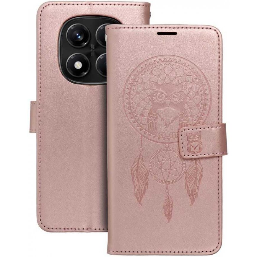 LUNA knygos auksinis dėklas, skirtas XIAOMI Redmi Note 15 5G, auksinis