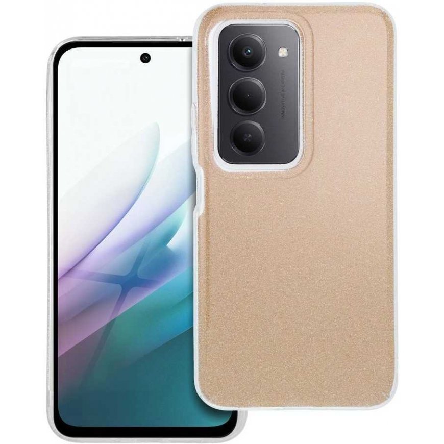 LUNA grāmatu auksinis vāciņš, paredzēts XIAOMI Redmi Note 15 5G, zelta krāsā – 2
