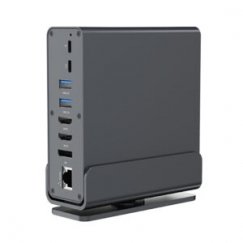 Gembird A-CF-COMBO15-01 USB Type-CF 15-in-1 monisateliittisovitin (USB-hubi AF-portit v.2x2 + v.3x3, Type-CF + HDMIx2 + DisplayP