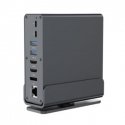Gembird A-CF-COMBO15-01 USB Type-CF 15-in-1 monisateliittisovitin (USB-hubi AF-portit v.2x2 + v.3x3, Type-CF + HDMIx2 + DisplayP