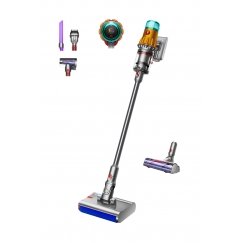 Dyson V12 Submarine 3-in-1 varsi-imuri Akku Kuiva ja märkä HEPA Pussiton 0,35 L Nikkeli, Keltainen