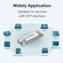 TP-Link TL-SM321A lähetin-vastaanotinmoduuli Valokuitu 1250 Mbit/s SFP TP-Link TL-SM321A lähetin-vastaanotinmoduuli Valokuitu 1250 Mbit/s SFP