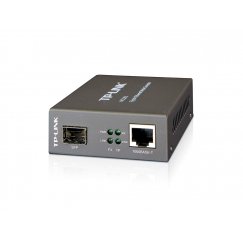 TP-Link MC220L tinklo medijos keitiklis 1000 Mbit/ai Keli režimai, Vienas režimas Juoda