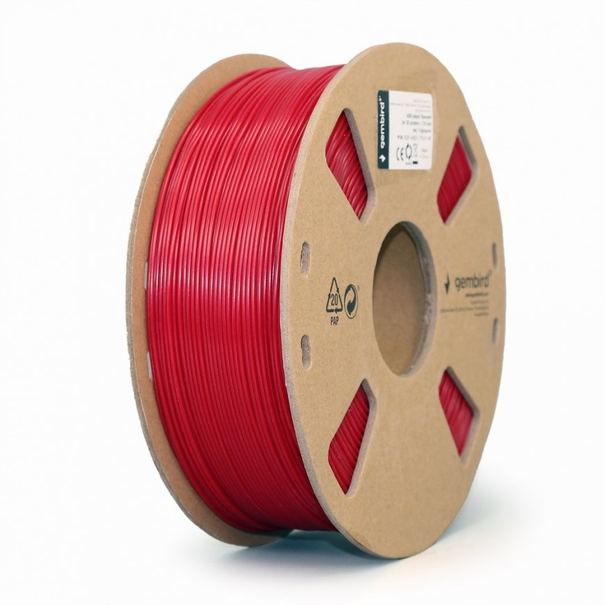 Gembird 3DP-ABS1.75-01-R 3D printēšanas materiāls