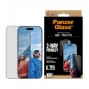 PanzerGlass ® 2-Way Privacy Screen Protector iPhone 17 Pro | Ultra-Wide Fit w. EasyAligner PanzerGlass ® 2-Way Privacy Screen Protector iPhone 17 Pro | Ultra-Wide Fit w. EasyAligner