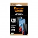 PanzerGlass ® 2-Way Privacy Screen Protector iPhone 17 Pro | Ultra-Wide Fit w. EasyAligner Skaidri e PanzerGlass ® 2-Way Privacy Screen Protector iPhone 17 Pro | Ultra-Wide Fit w. EasyAligner Skaidri e