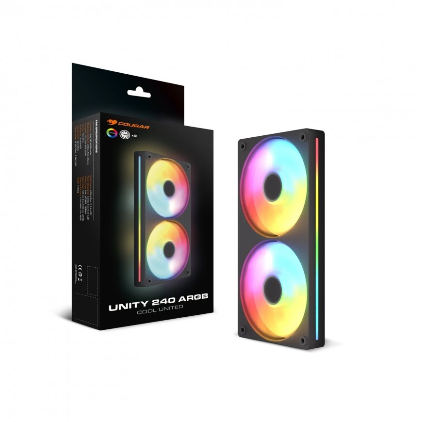 COUGAR CF-UN240FB-RGB Arvuti korpus Ventilaator 12 cm Must – 4