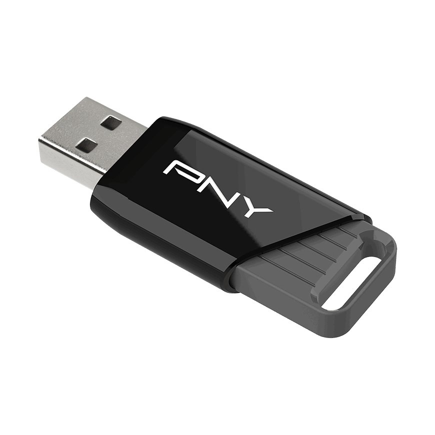 PNY Attaché X USB zibatmiņa 64 GB USB Type-A 3.2 Gen 1 (3.1 Gen 1) Melns – 5