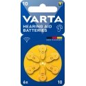 Varta 10 Ühekordne patarei PR70 Tsinkõhk Varta 10 Ühekordne patarei PR70 Tsinkõhk