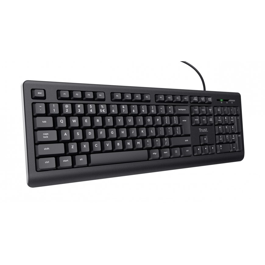 Trust TK-150 keyboard Universal USB QWERTY Black – 2