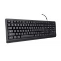 Trust TK-150 keyboard Universal USB QWERTY Black