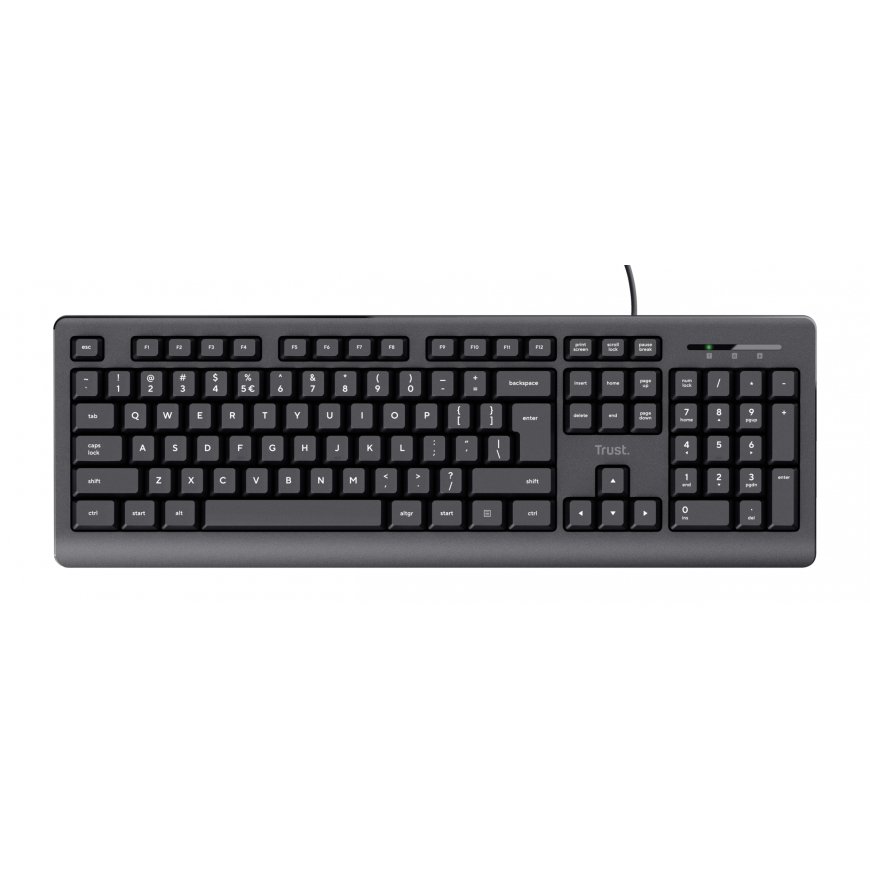Trust TK-150 keyboard Universal USB QWERTY Black – 3