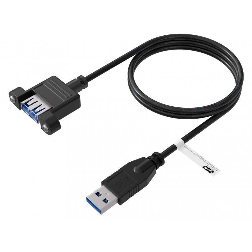 EFB Elektronik K5265SW.0,5V2 USB-kaabel USB 3.2 Gen 1 (3.1 Gen 1) 0,5 m USB A Must