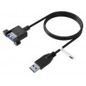 EFB Elektronik K5265SW.0,5V2 USB-kaabel USB 3.2 Gen 1 (3.1 Gen 1) 0,5 m USB A Must EFB Elektronik K5265SW.0,5V2 USB-kaabel USB 3.2 Gen 1 (3.1 Gen 1) 0,5 m USB A Must
