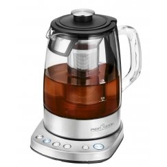 ProfiCook PC-WKS 1167G teenkeitin 1,5 L 2200 W Marja, Ruostumaton teräs