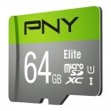 PNY Elite 64 GB MicroSDXC UHS-I Klass 10 PNY Elite 64 GB MicroSDXC UHS-I Klass 10
