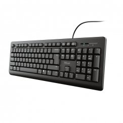 Trust Primo klaviatūra Universalus USB QWERTY Anglų (JAV) Juoda
