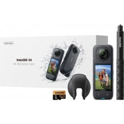 Insta360 X4 Explorer Bundle спортивная экшн-камера 72 MP 8K Ultra HD CMOS 25,4 / 2 mm (1 / 2") Wi-Fi 500 g