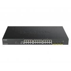 D-Link DGS-1250-28XMP Vadīts L3 Gigabit Ethernet (10/100/1000) Power over Ethernet (PoE) Melns