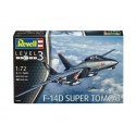 Revell Grumman F-14D Super Tomcat Fixed-wing aircraft model Сборочный комплект 1:72 Revell Grumman F-14D Super Tomcat Fixed-wing aircraft model Сборочный комплект 1:72