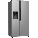 Gorenje NRR9185ESXL side-by-side-jääkaappipakastin Vapaasti seisova 566 L Harmaa