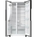 Gorenje NRR9185ESXL side-by-side-jääkaappipakastin Vapaasti seisova 566 L Harmaa