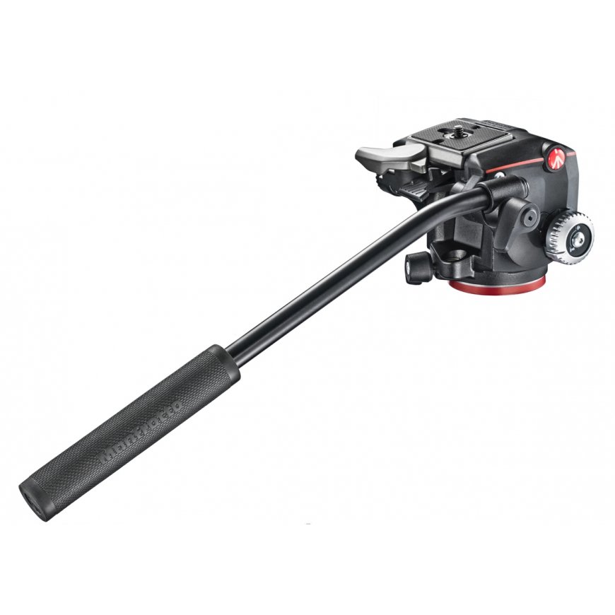 Manfrotto MHXPRO-2W trijkāja galviņa Melns Alumīnijs