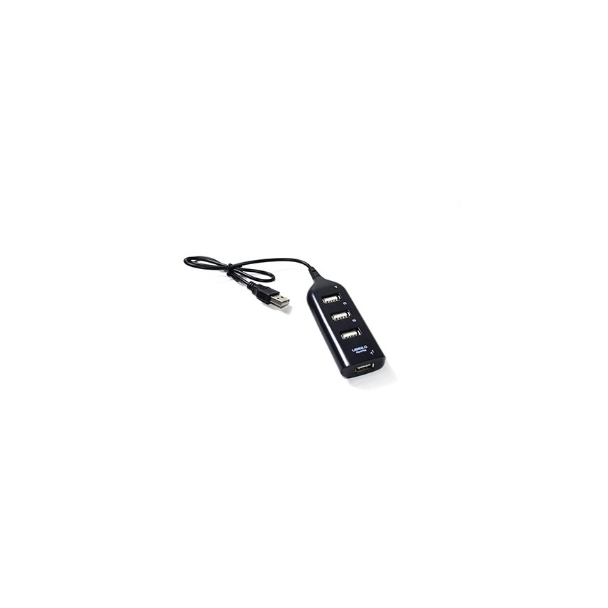 Vakoss TC-234UX jaotur USB 2.0 Must – 2