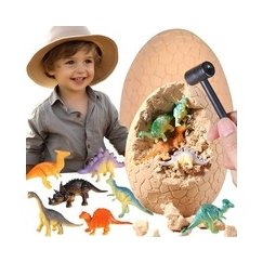 Woopie Archeological Set, Dinosaur Egg, 12 Figures