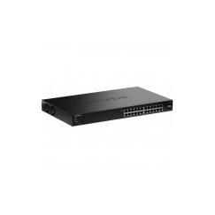 Коммутатор NETGEAR S350 Series 24-портовый Gigabit Ethernet PoE+ Smart Managed Essentials Switch с 2 выделенными SFP-портами.