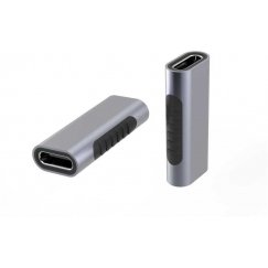 PremiumCord Alumiini USB-C Naisten - USB-C Naisten liitin