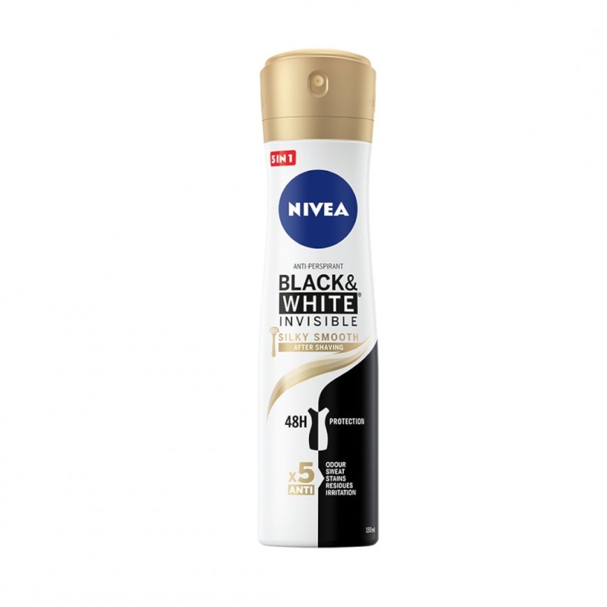 Nivea Black & White Invisible Silky Smooth, 150 ml – 2