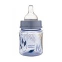 CANPOL 11/845 Standard Baby Bottle with Handles 250ml CUTE ANIMALS Pink