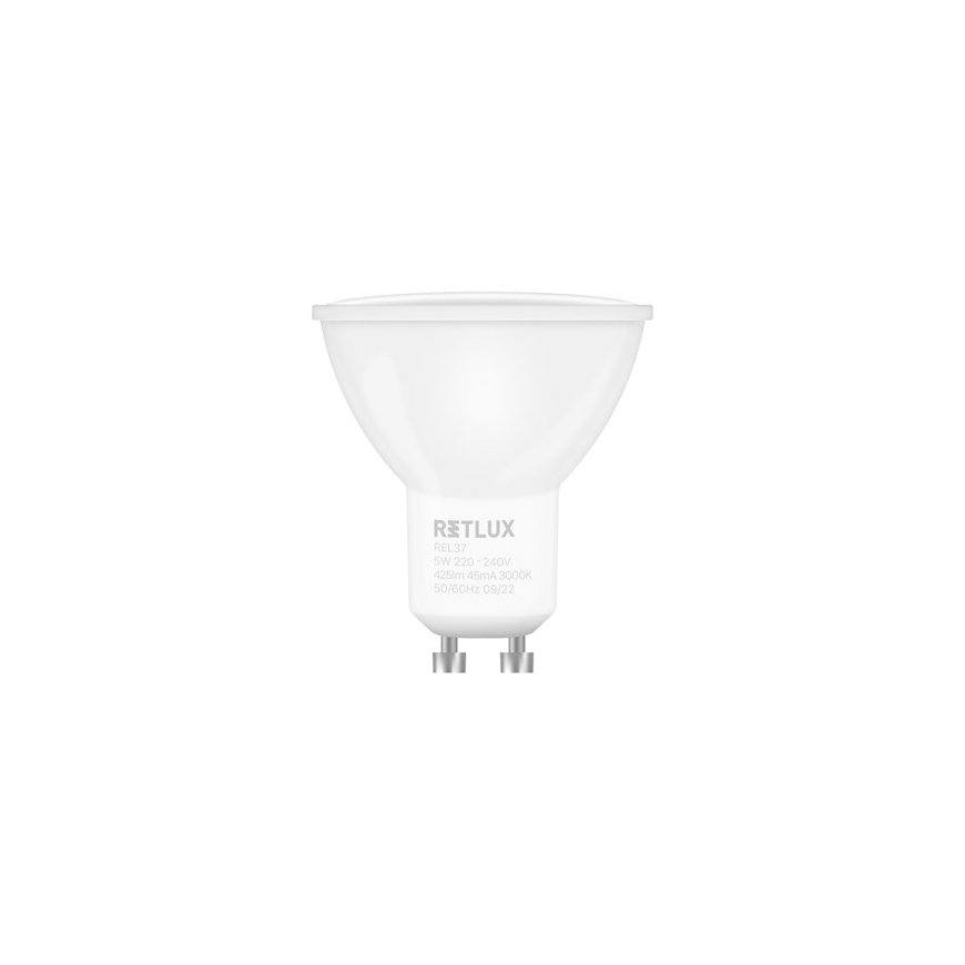 REL 37 LED GU10 4x5W RETLUX – 2