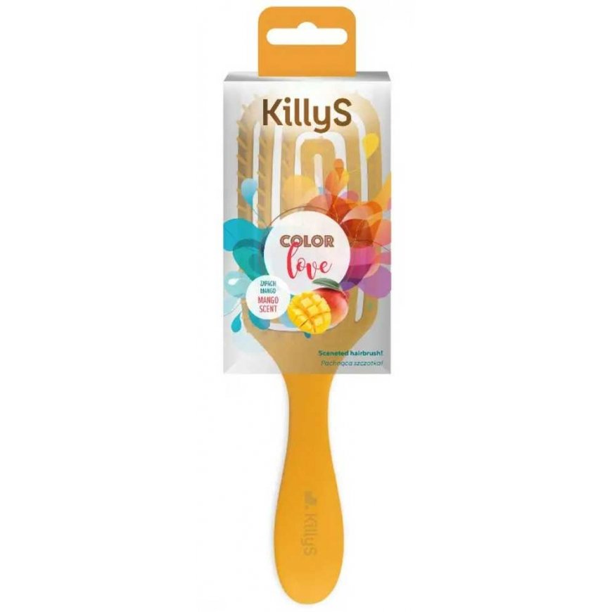 KillyS Color Love Tuoksullinen Hiusharja Mango