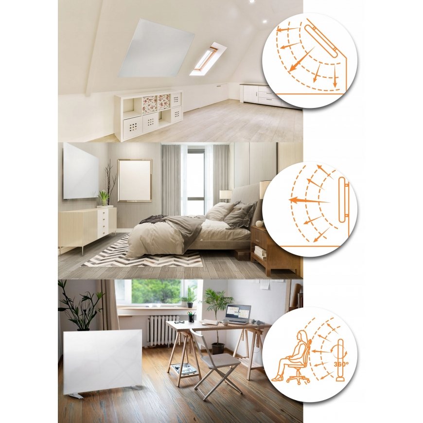 Redusoituin lämmittäjä, 800 W, Berdsen BD-987, kaukosäätimellä ja WiFi-sovelluksella.