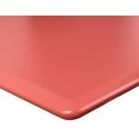 Spacetronik MDF tabletop painted in a milled way 160x80x2.5 flame rust color Spacetronik MDF tabletop painted in a milled way 160x80x2.5 flame rust color