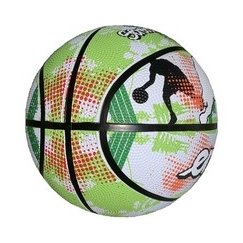 Bumbu basketbola ENERO SOLID R.7 ZAĻGI-BALTĀ